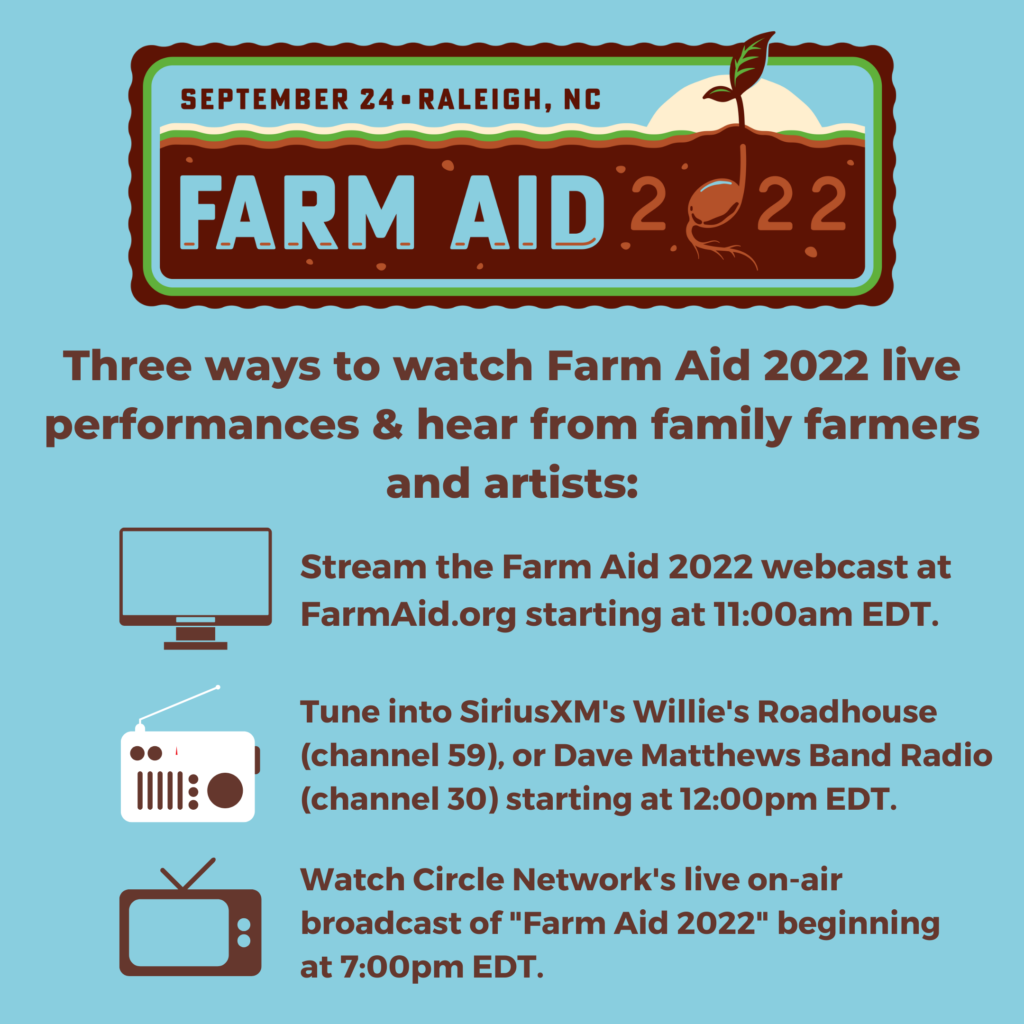 How to Watch and Listen to Farm Aid 2022