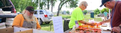 produce at Black Hills Farmers Market