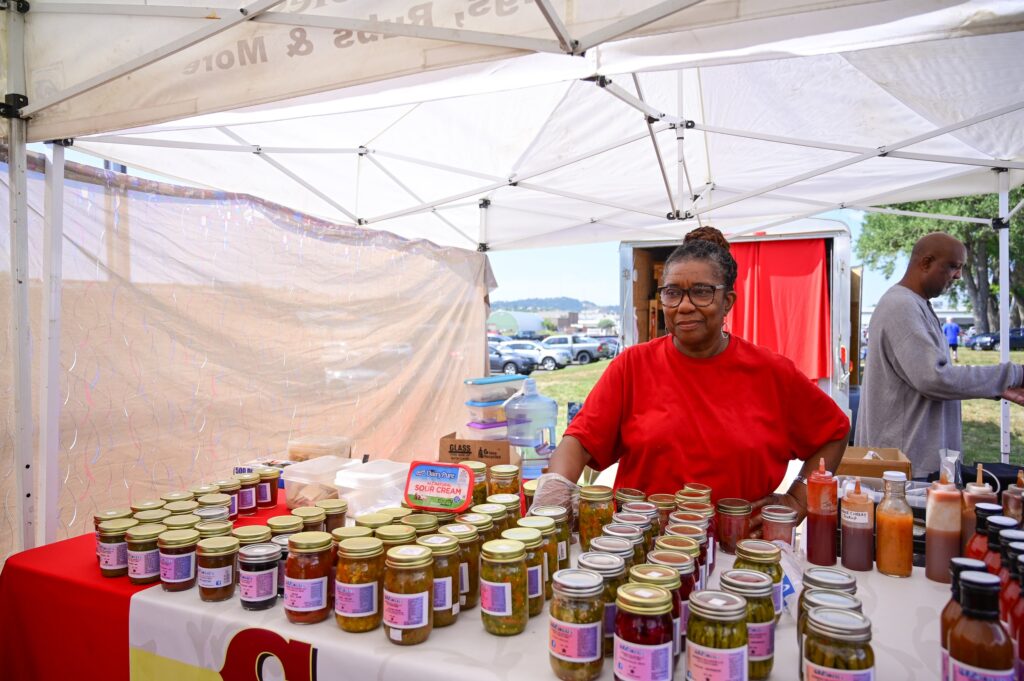vendor at Black Hills Farmers Market