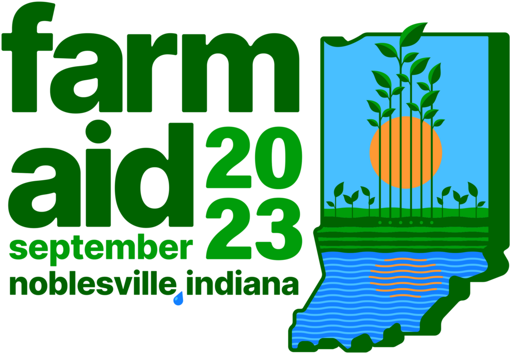 Farm Aid 2023 Logo with date