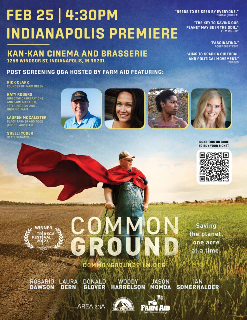 Common Ground Indianapolis Premiere Poster