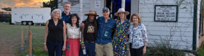 Farm Aid staff members at Luck