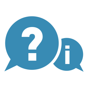 question & info icons