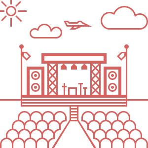 concert venue icon
