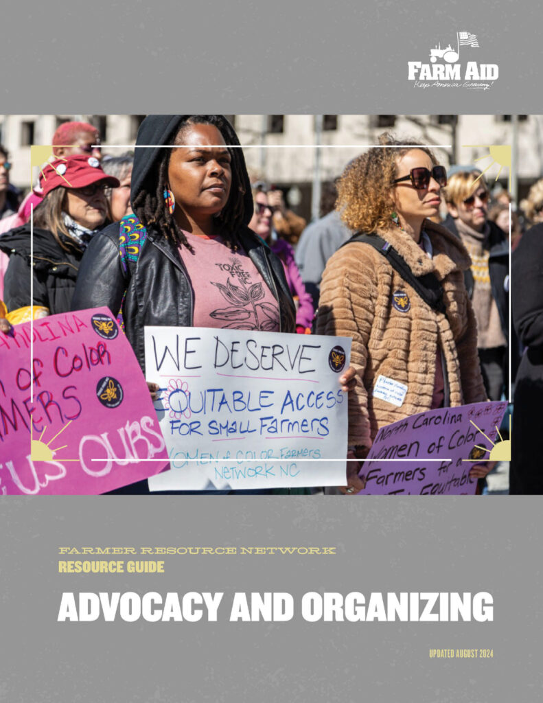 Advocacy and Organizing Resource Guide cover