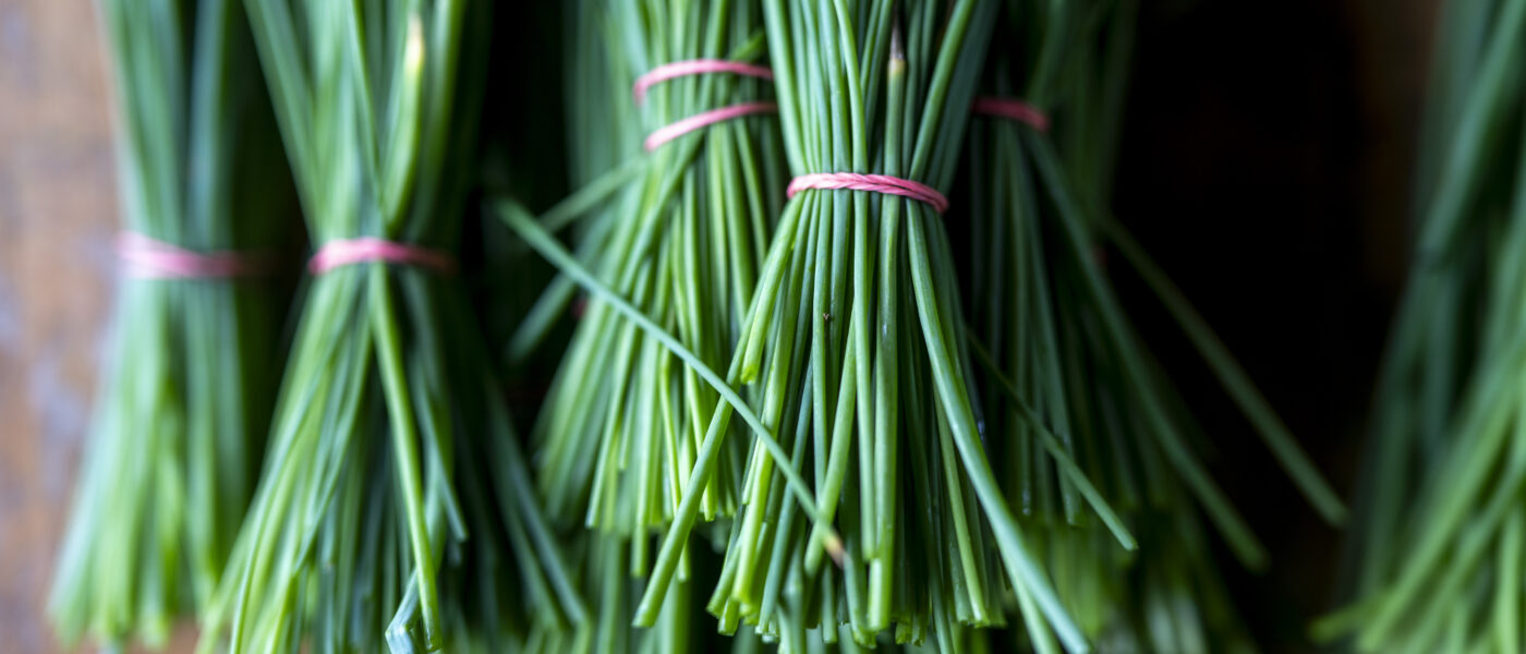 bundles of chives
