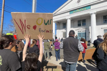 Cut Hay, Not USDA! Farmers Rally Against USDA Cuts in Western Massachusetts