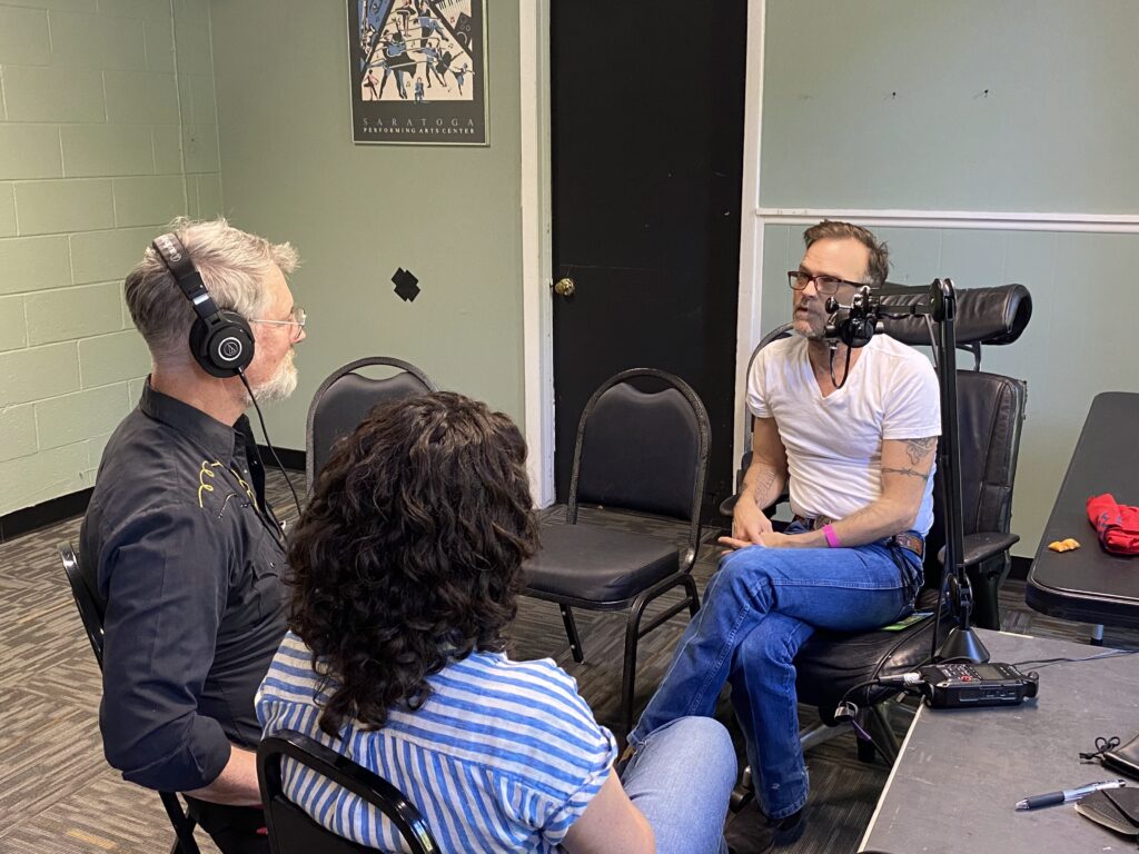 Waylon Payne with Jessica Ilyse Kurn and Michael Stewart Foley from Against the Grain.