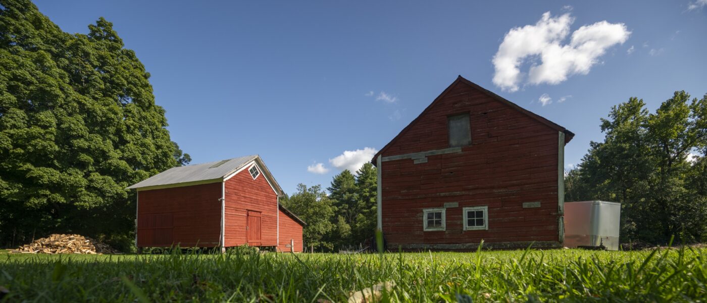 grass and barns