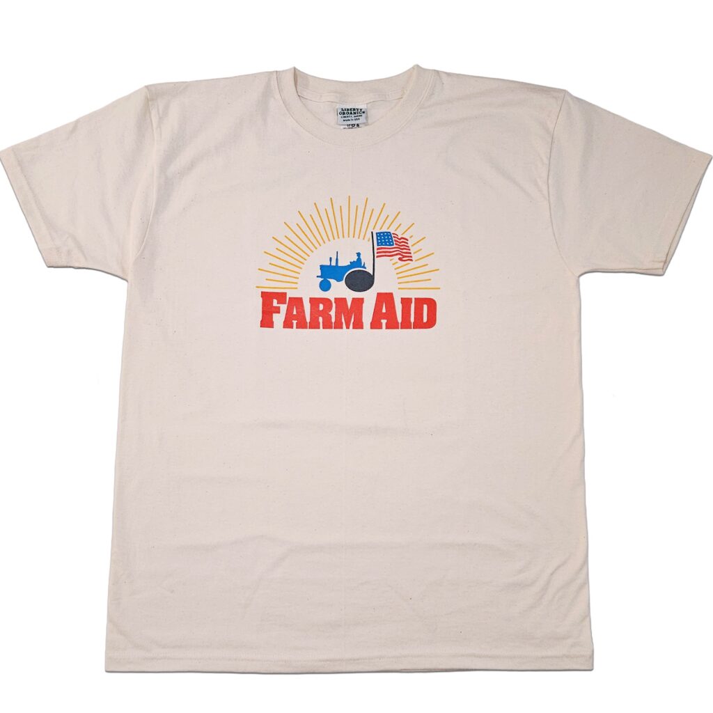 FARM AID logo shirt