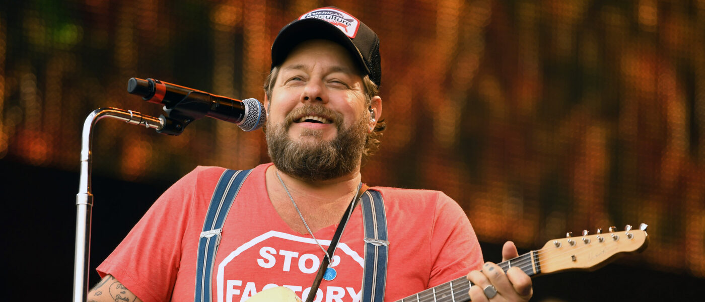 Nathaniel Rateliff at Farm Aid 40. Photo © Sharon Carone